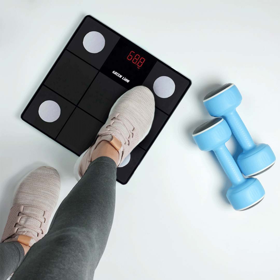 Green Lion Smart Body Scale Simple & Fashionable Pattern Green Lion Smart Body Scale Simple & Fashionable Pattern
